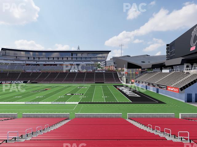 Seating view for Nippert Stadium Section 103