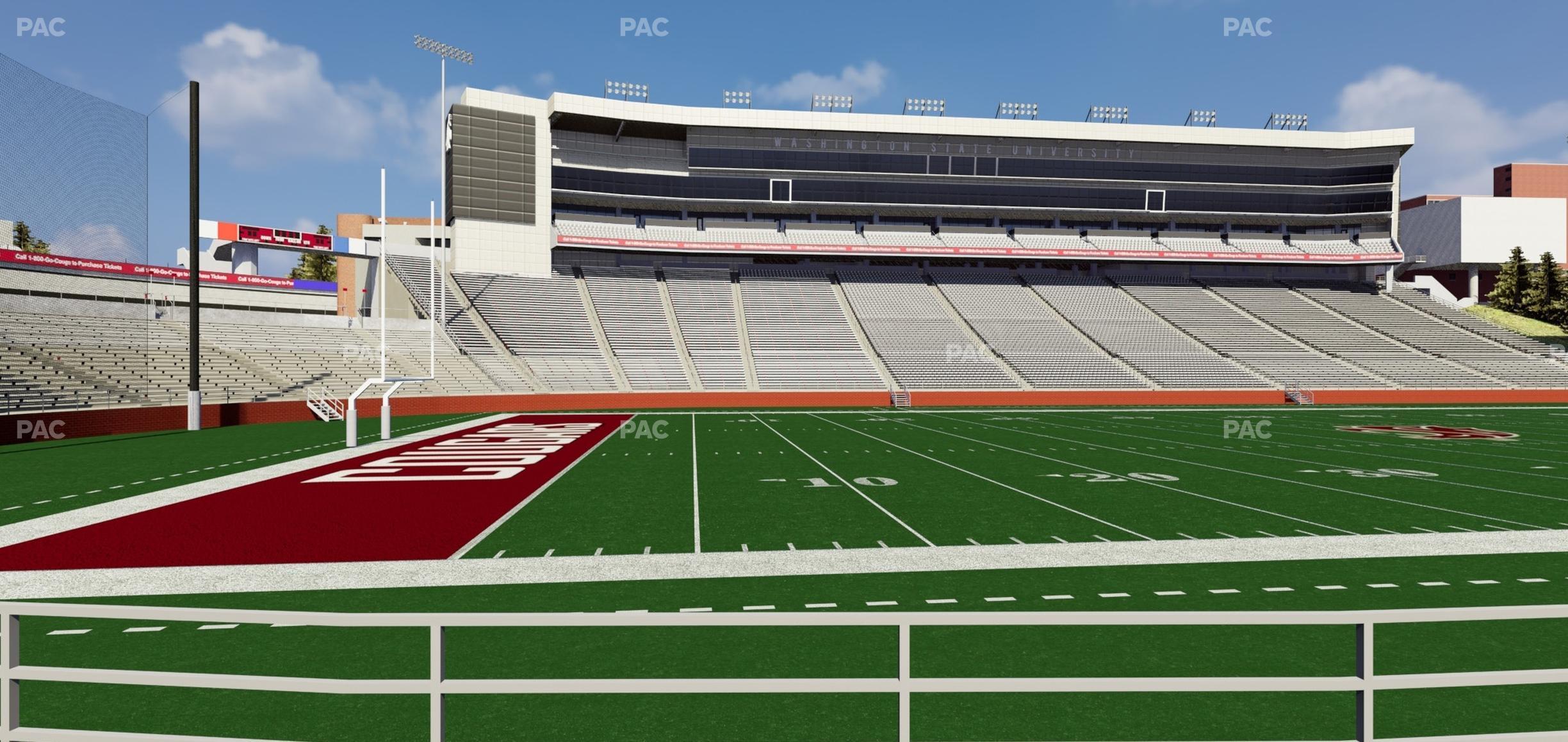 Seating view for Gesa Field Section 24