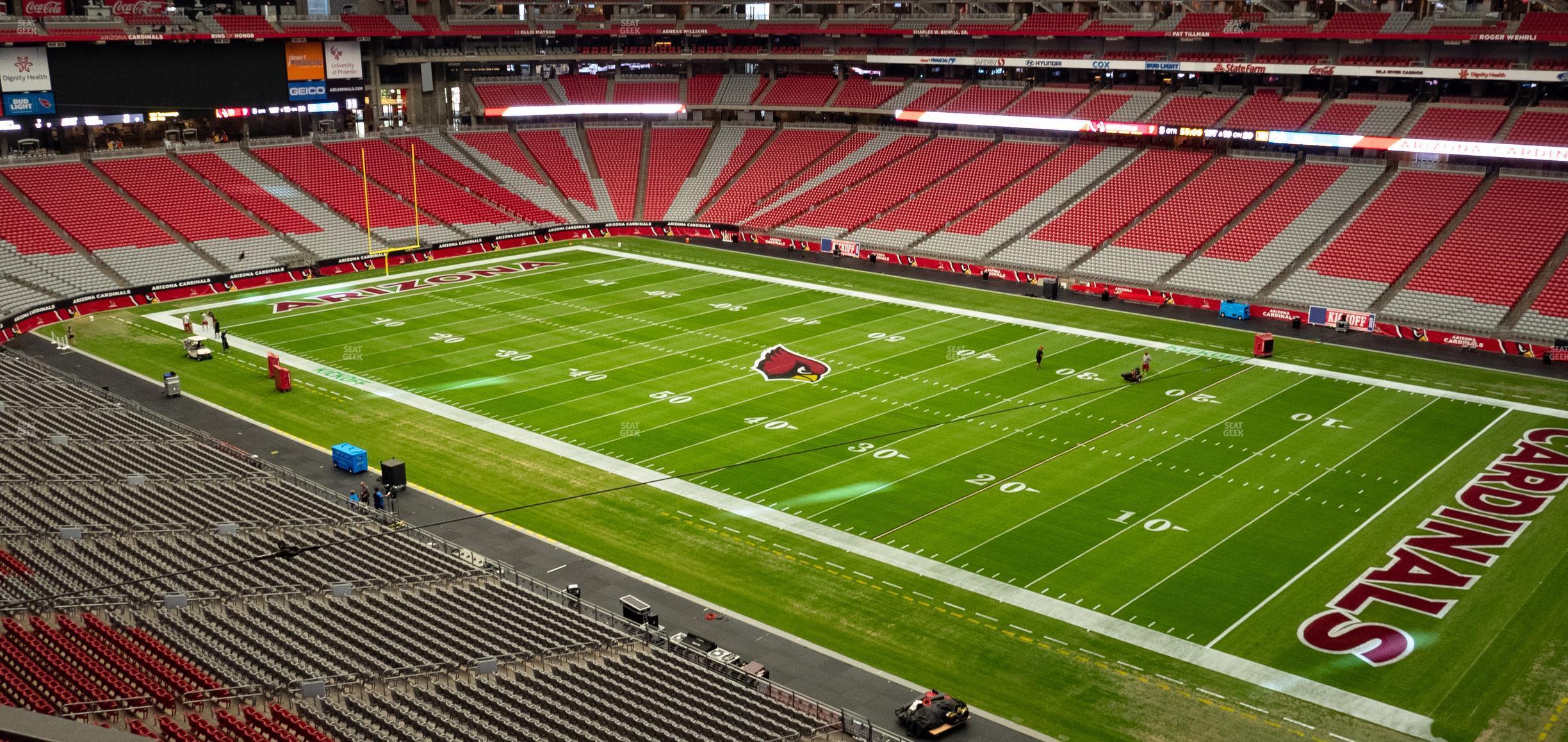 Seating view for State Farm Stadium Section Ring Of Honor 405