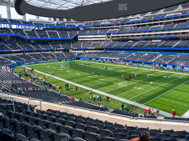 Seating view for SoFi Stadium Section 225