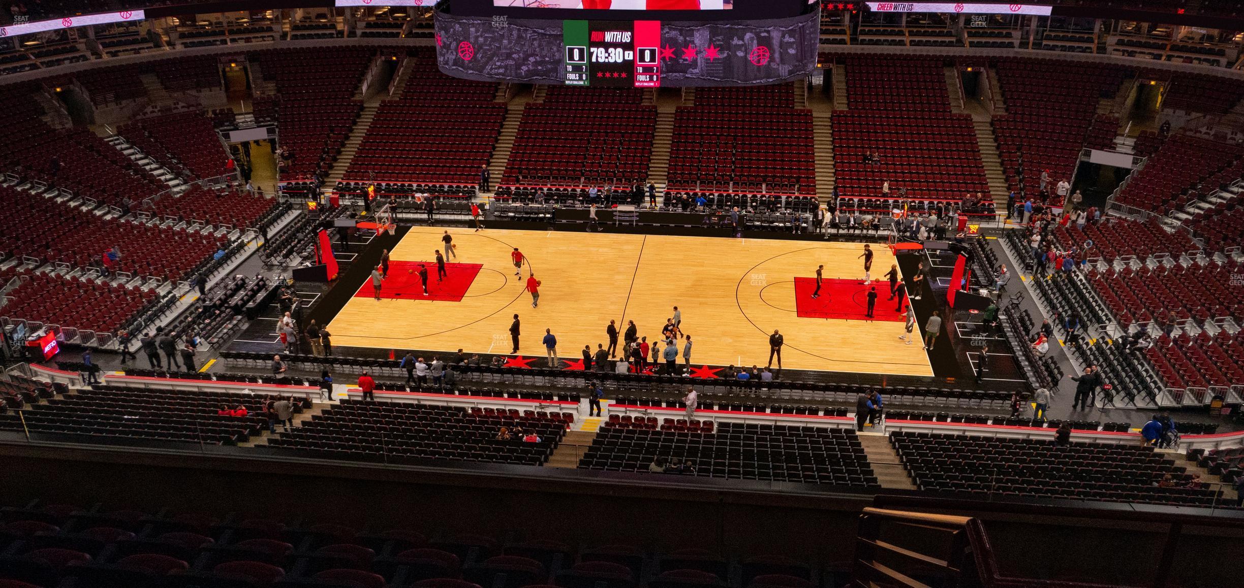 Seating view for United Center Section 317