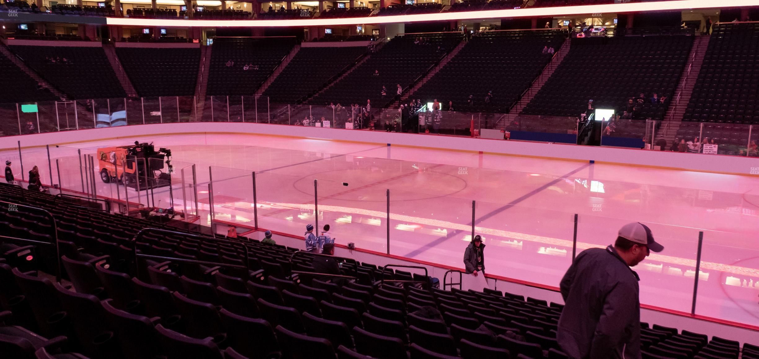 Seating view for Xcel Energy Center Section 102