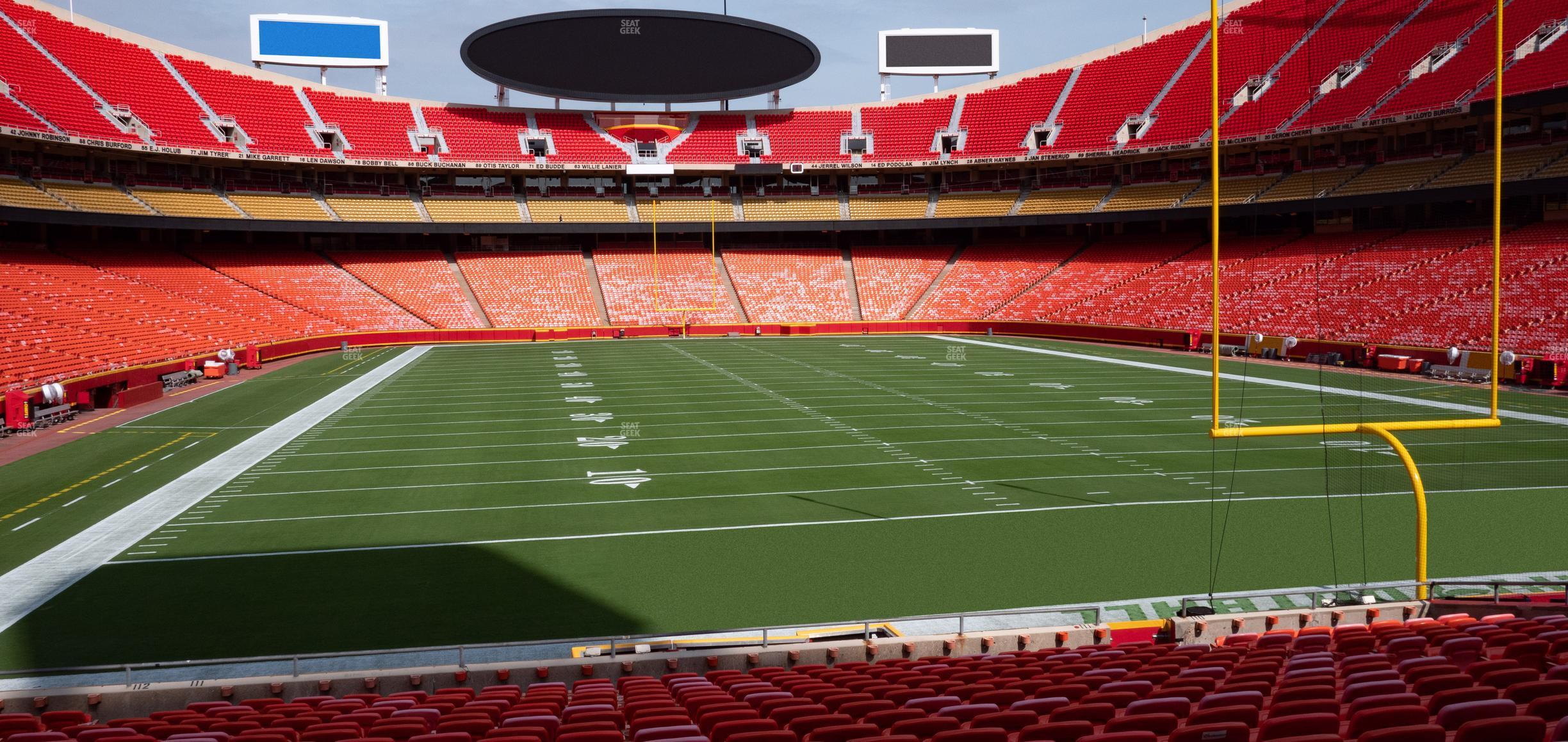 Seating view for GEHA Field at Arrowhead Stadium Section 111