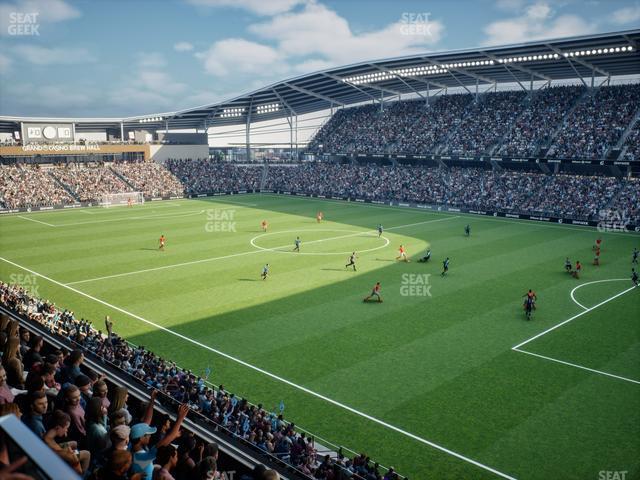 Seating view for Allianz Field Section Party Suite 1