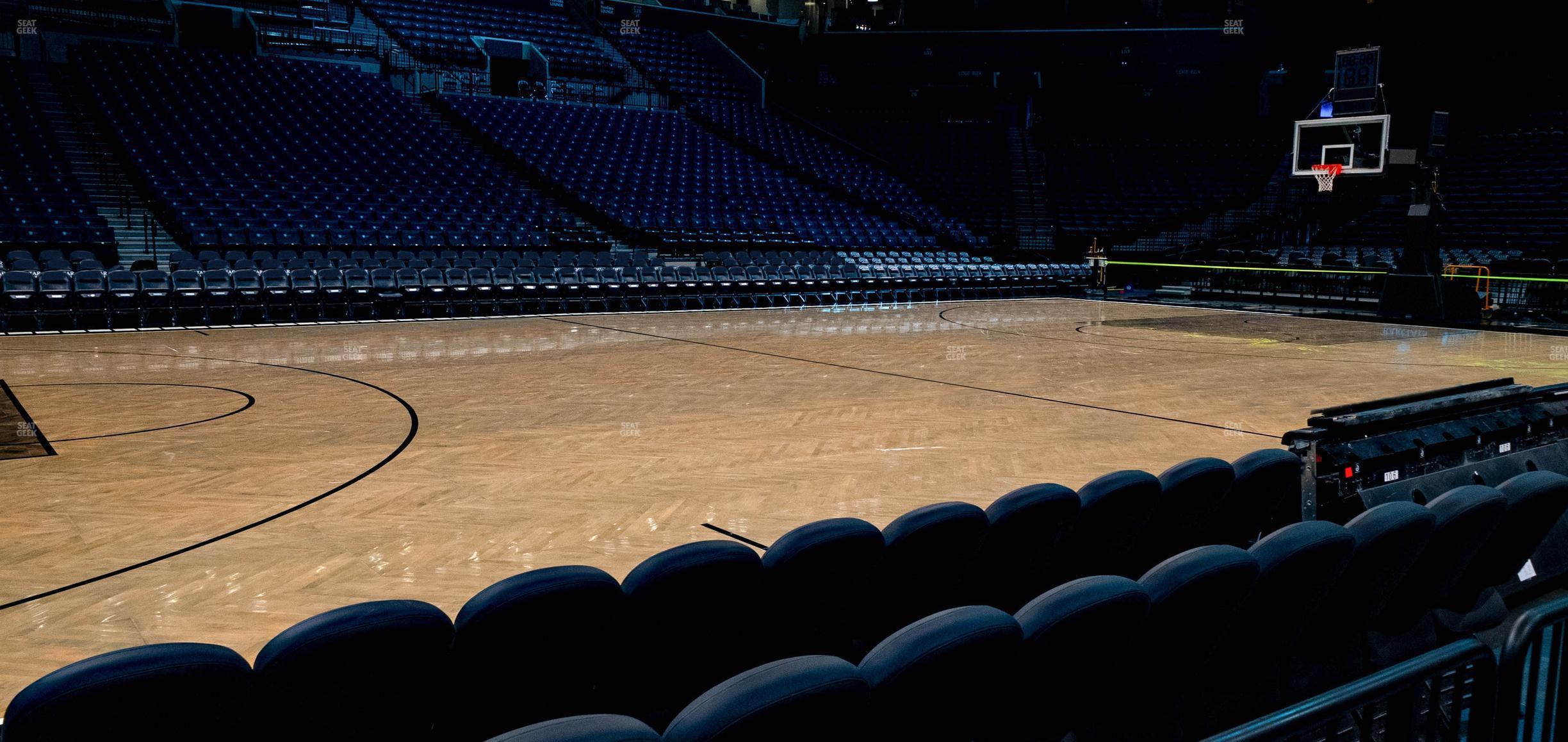 Seating view for Barclays Center Section Vip 9