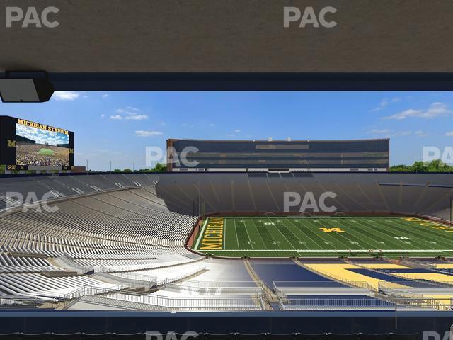 Seating view for Michigan Stadium Section 305