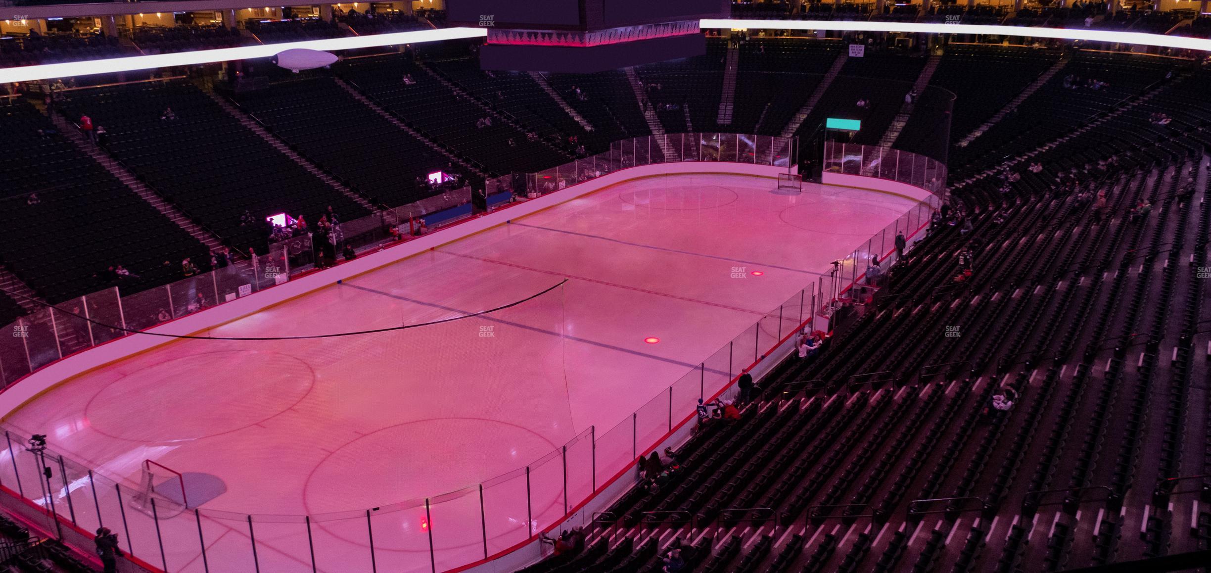 Seating view for Xcel Energy Center Section Club 12