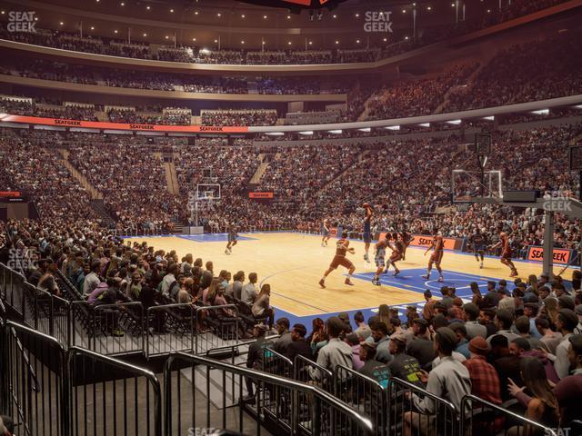 Seating view for Madison Square Garden Section 120