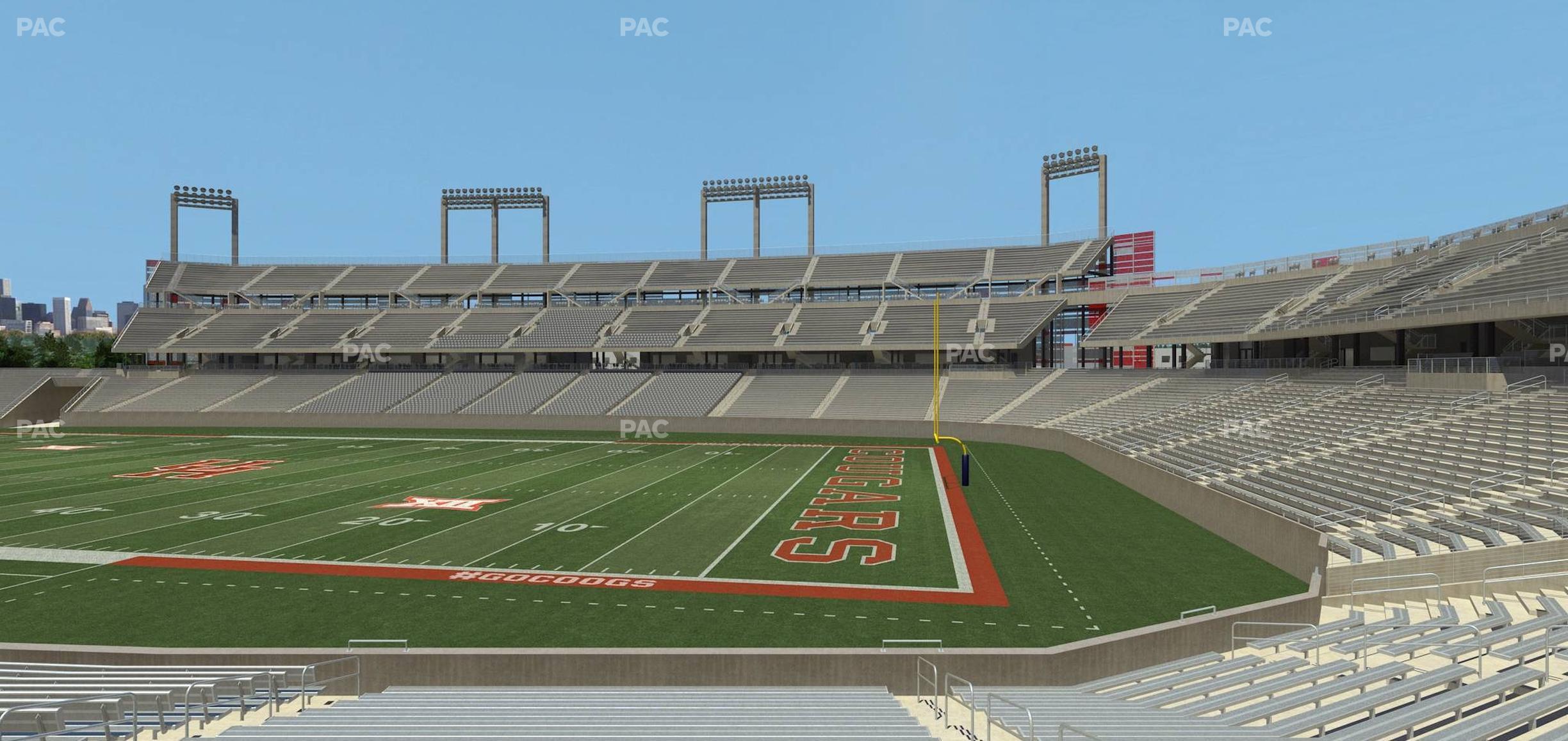 Seating view for TDECU Stadium Section 103