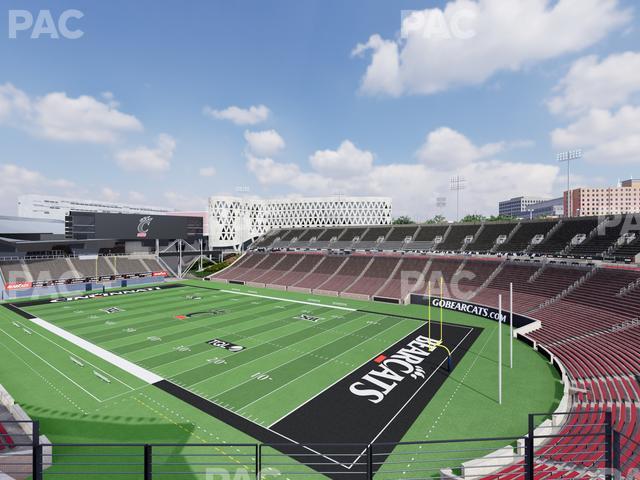 Seating view for Nippert Stadium Section Club 330