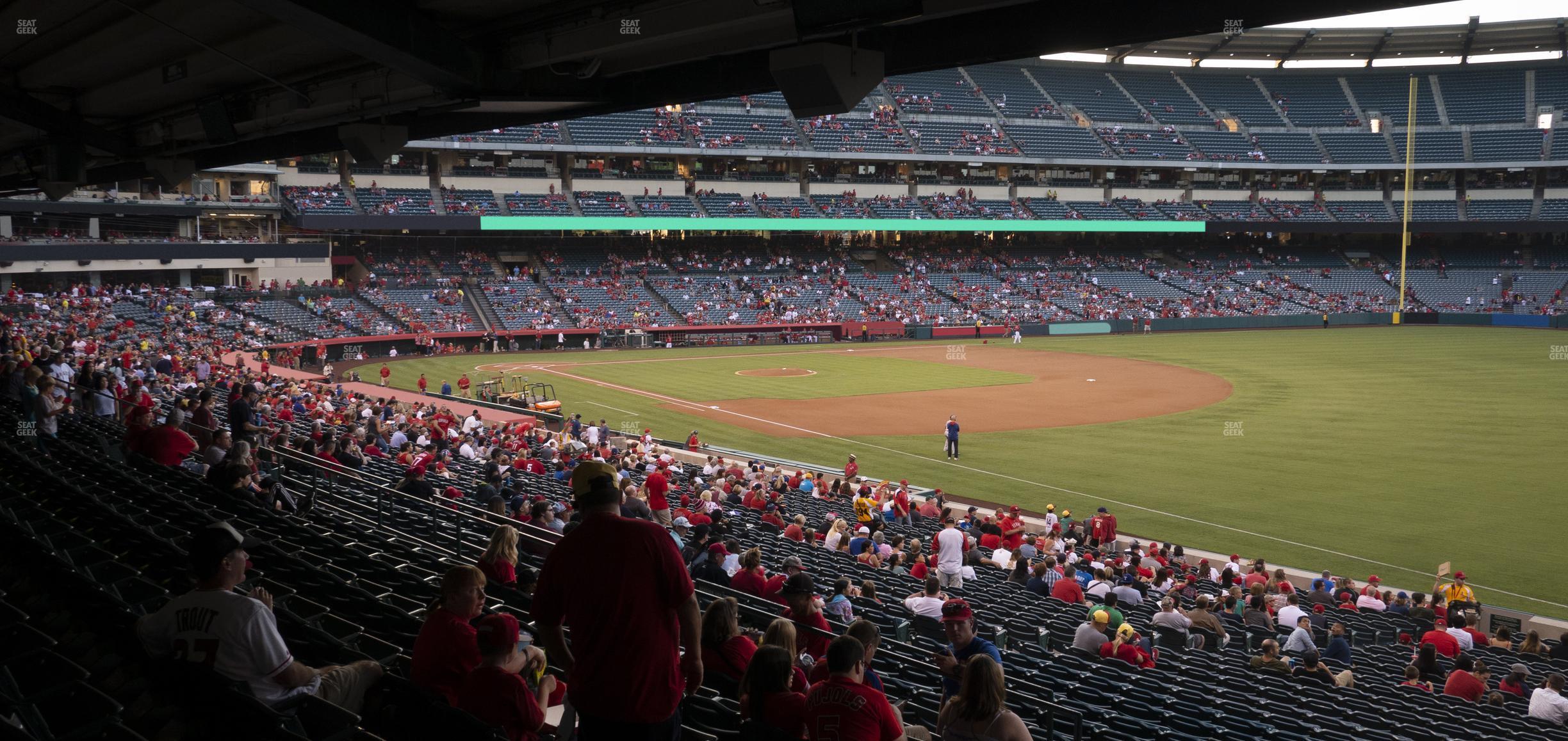 Seating view for Angel Stadium of Anaheim Section 228