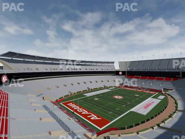 Seating view for Bryant Denny Stadium Section Nn 1