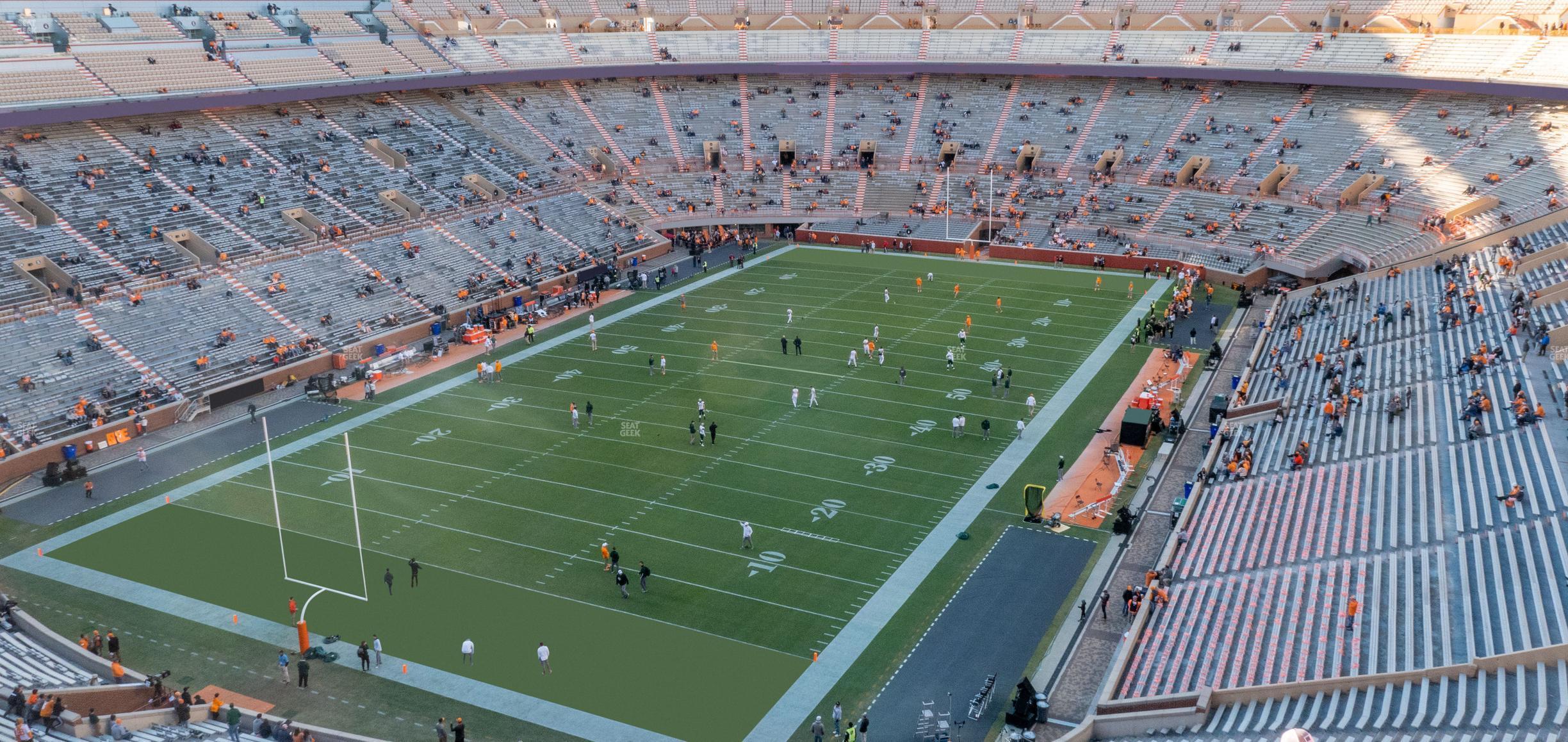 Seating view for Neyland Stadium Section Ii