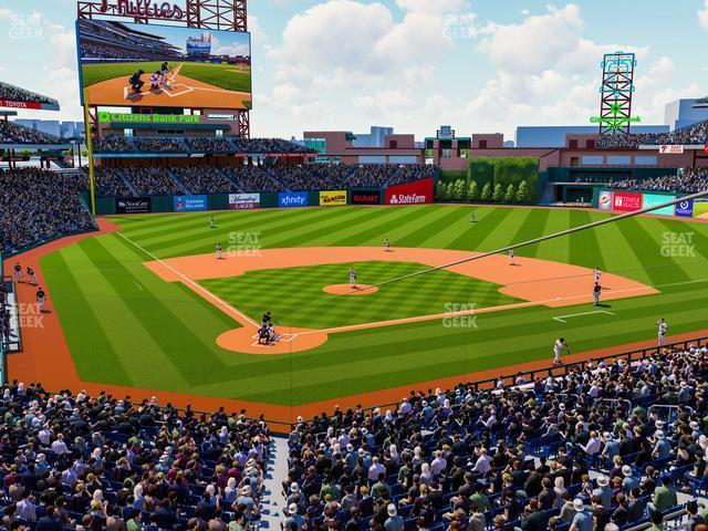 Seating view for Citizens Bank Park Section Suite 38