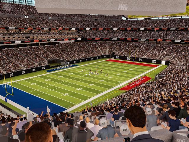 Seating view for Allegiant Stadium Section West Suite 2066