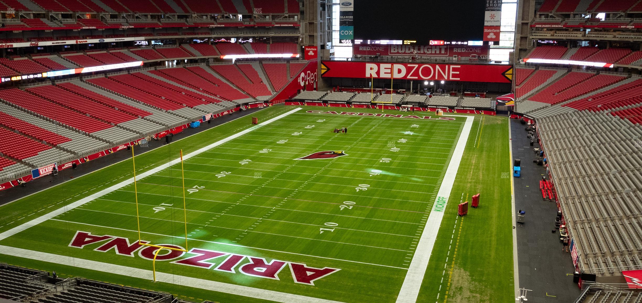 Seating view for State Farm Stadium Section Ring Of Honor Wc 425