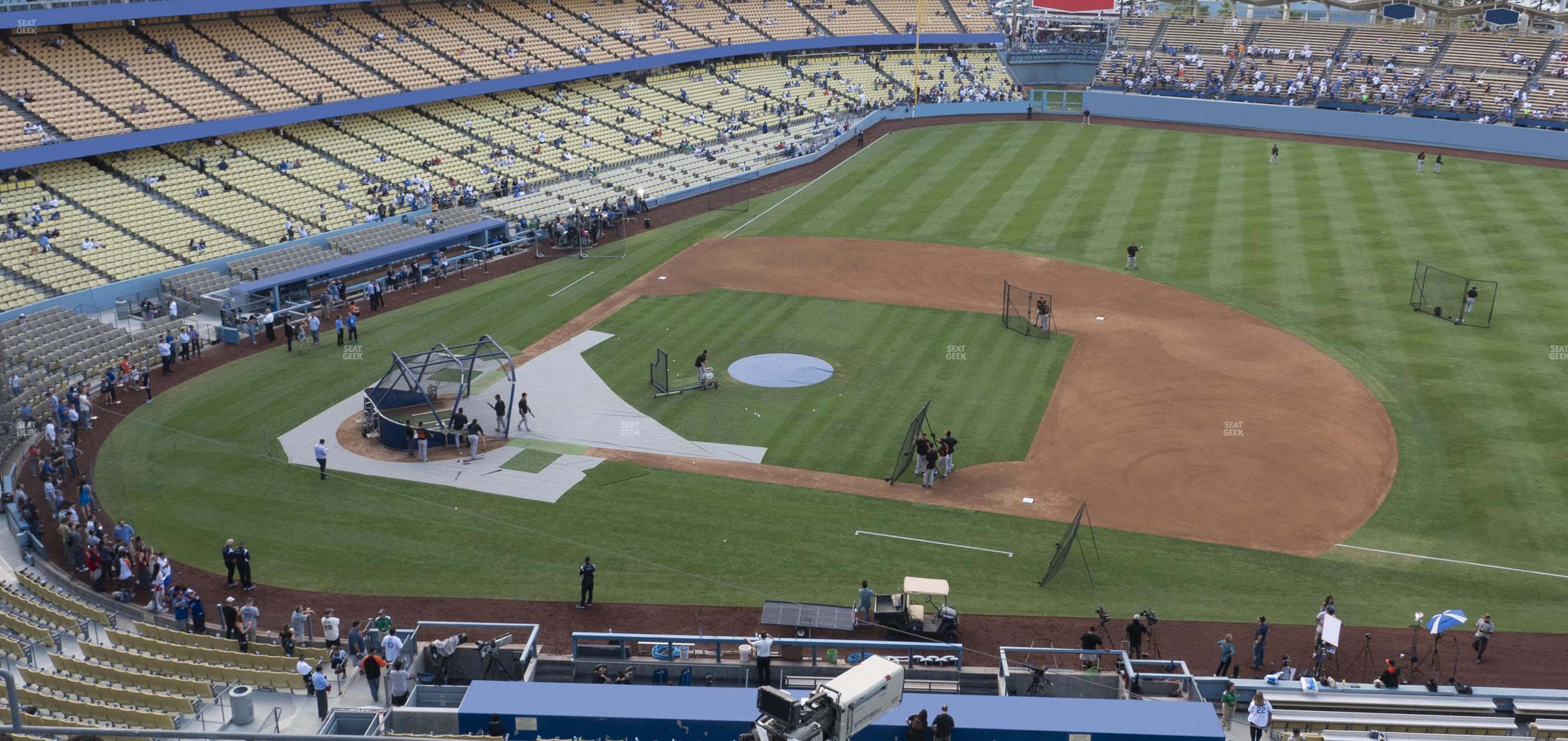 Seating view for Dodger Stadium Section 20 Rs