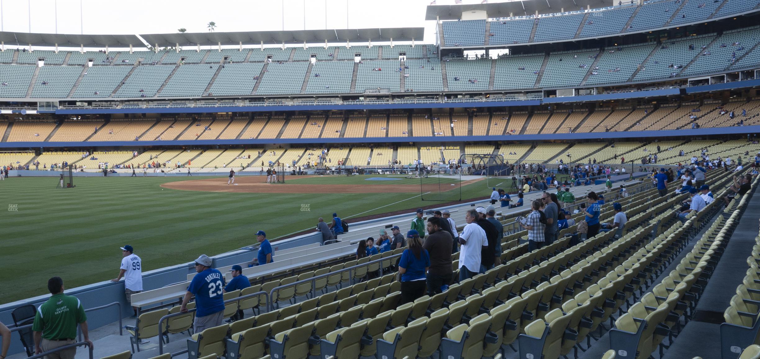 Seating view for Dodger Stadium Section 47 Fd