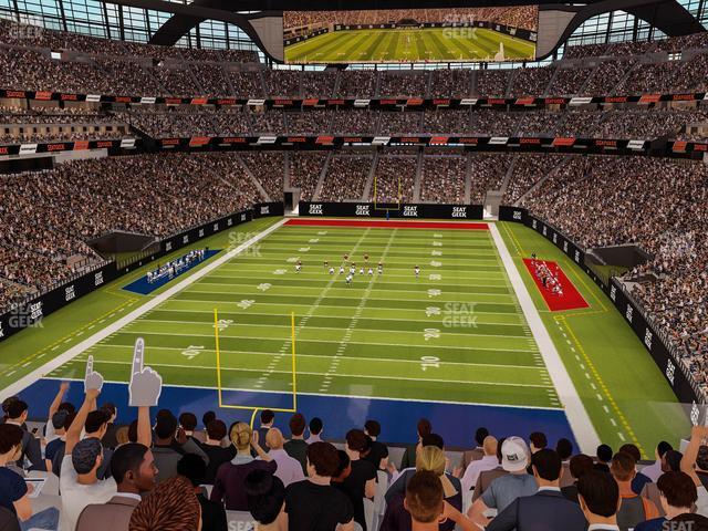 Seating view for Allegiant Stadium Section 248