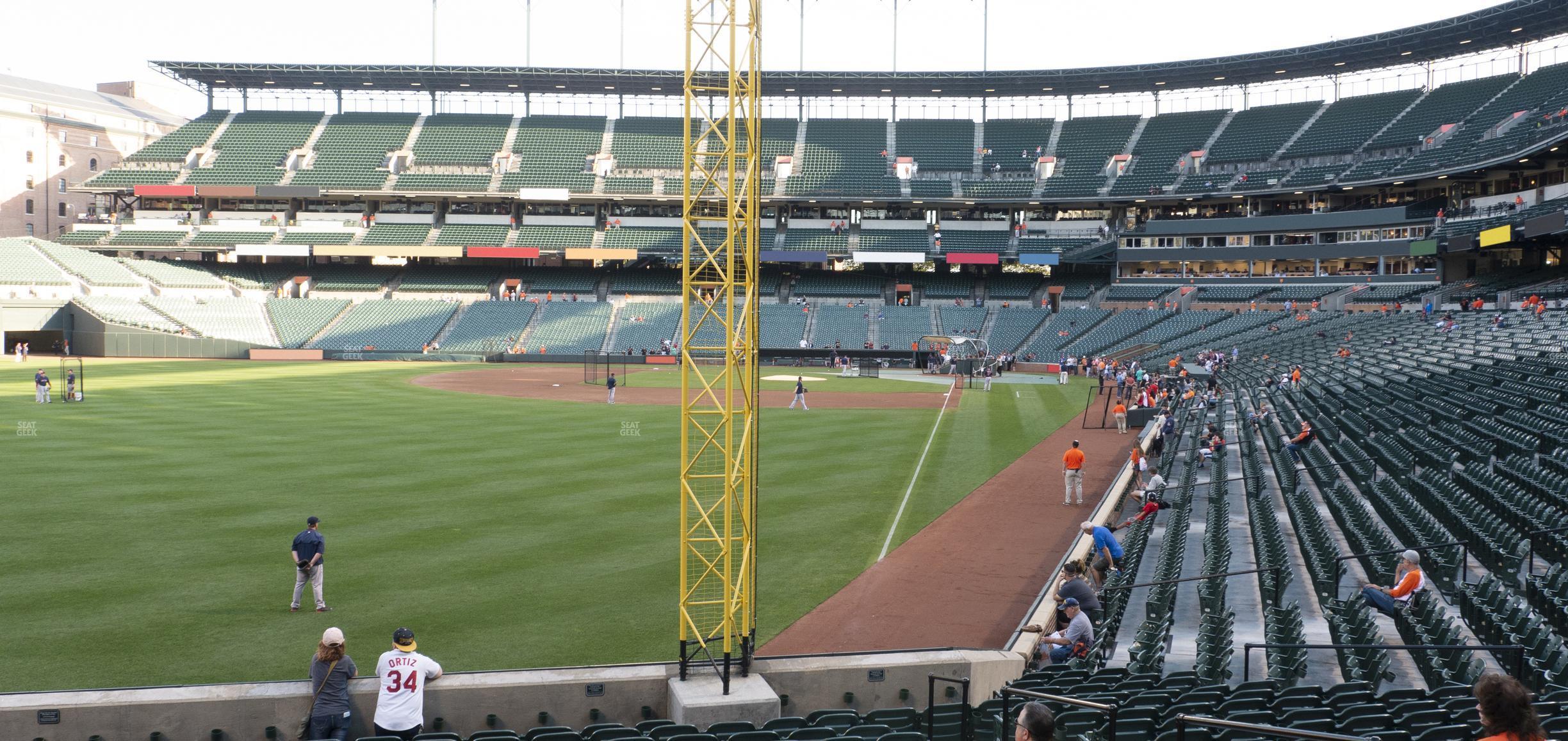 Seating view for Oriole Park at Camden Yards Section 74