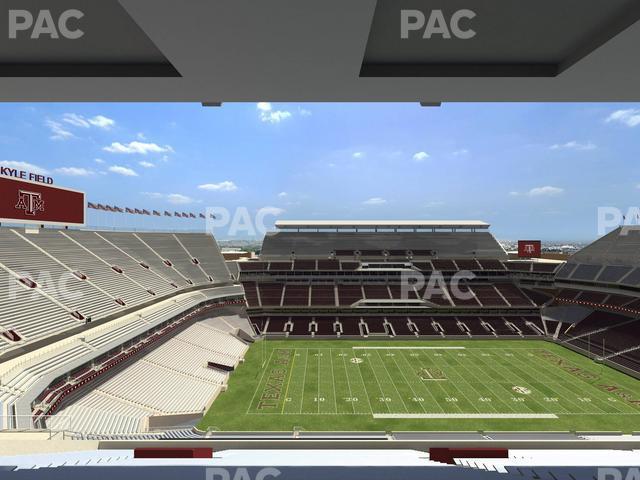 Seating view for Kyle Field Section 337