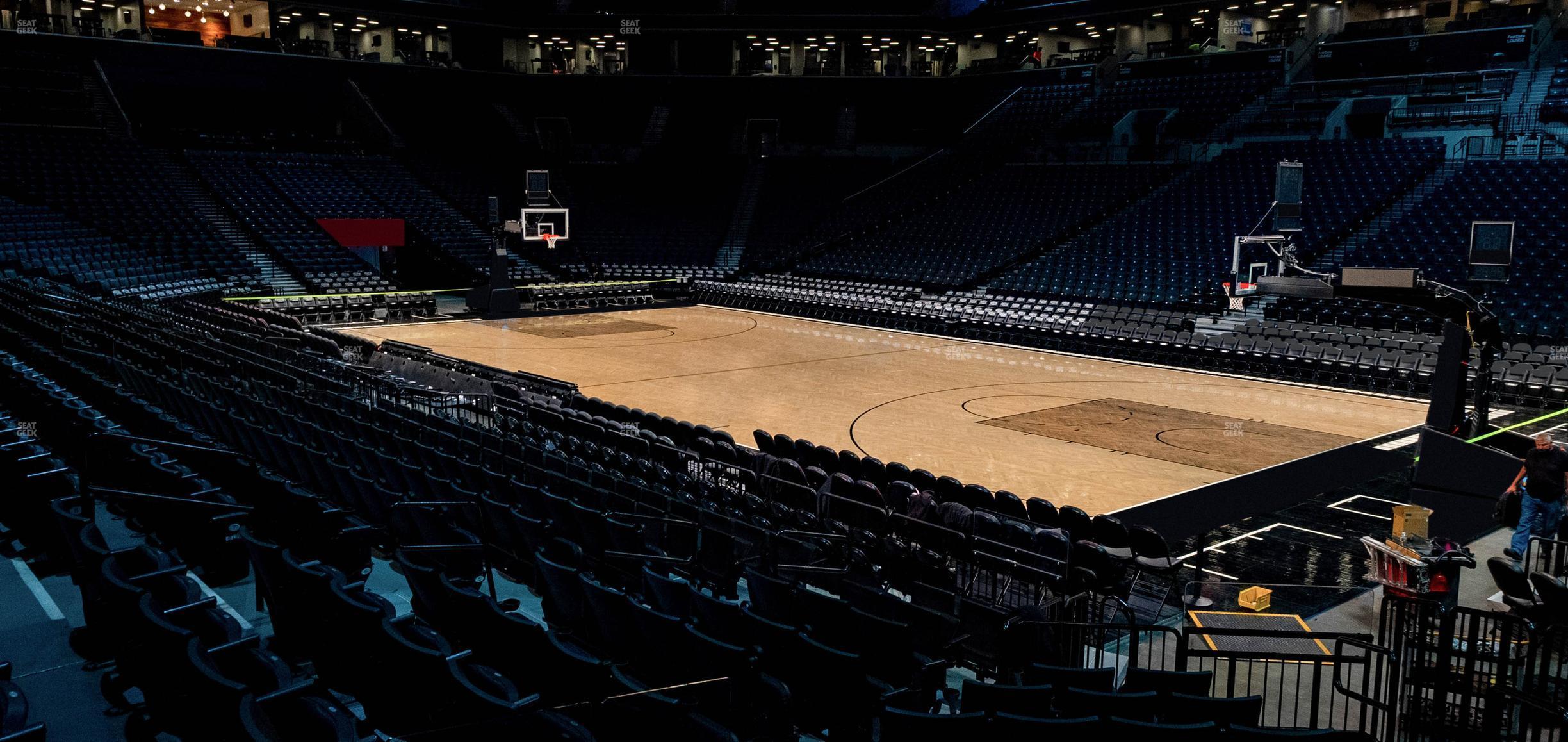 Seating view for Barclays Center Section 4