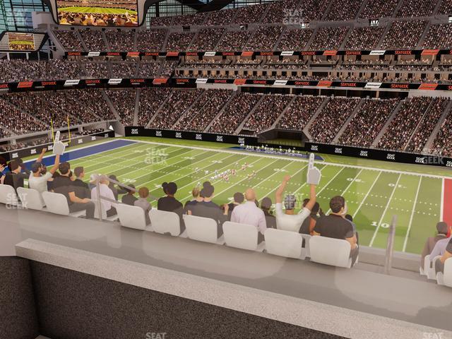 Seating view for Allegiant Stadium Section West Suite 2047