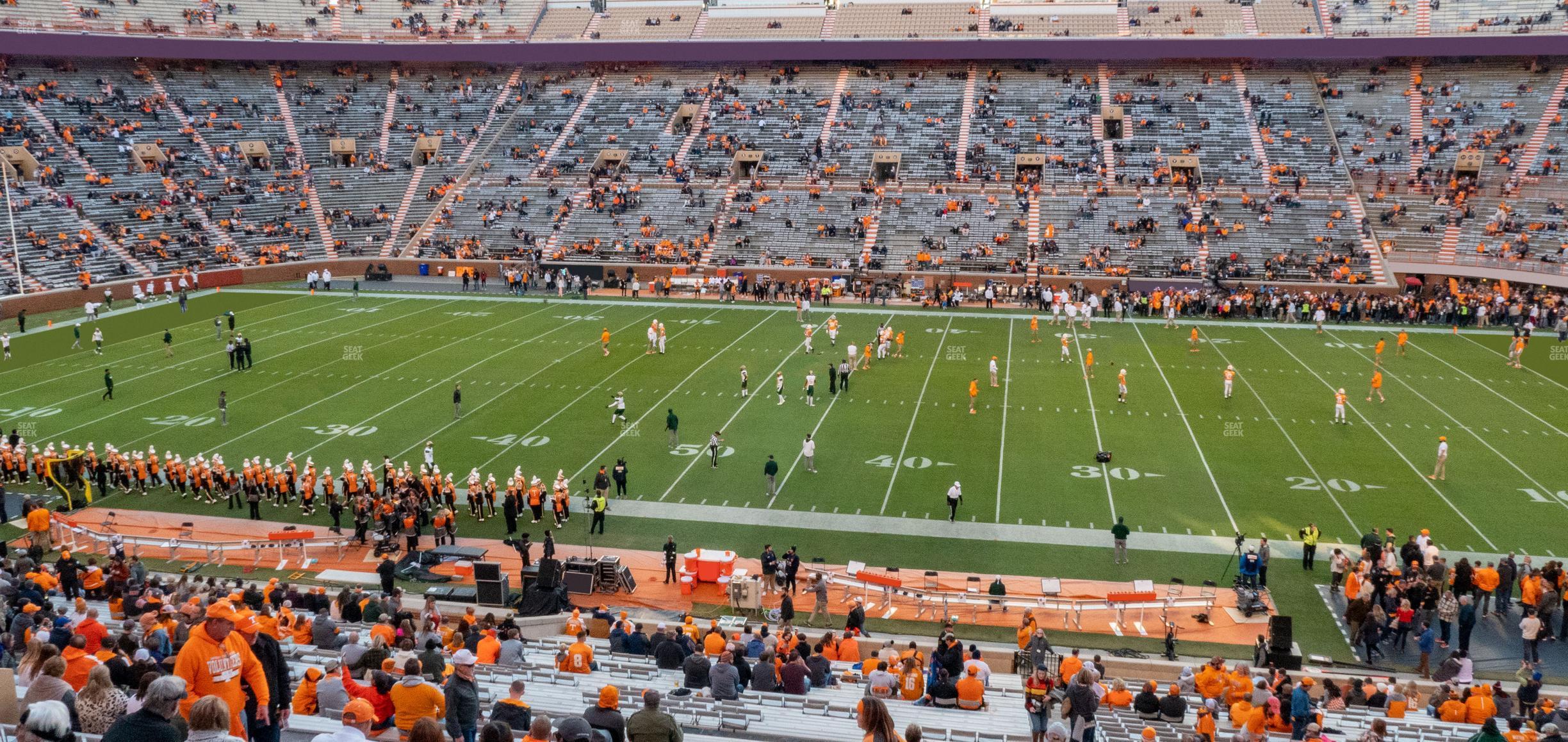 Seating view for Neyland Stadium Section C