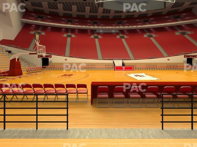 Seating view for Simon Skjodt Assembly Hall Section 4