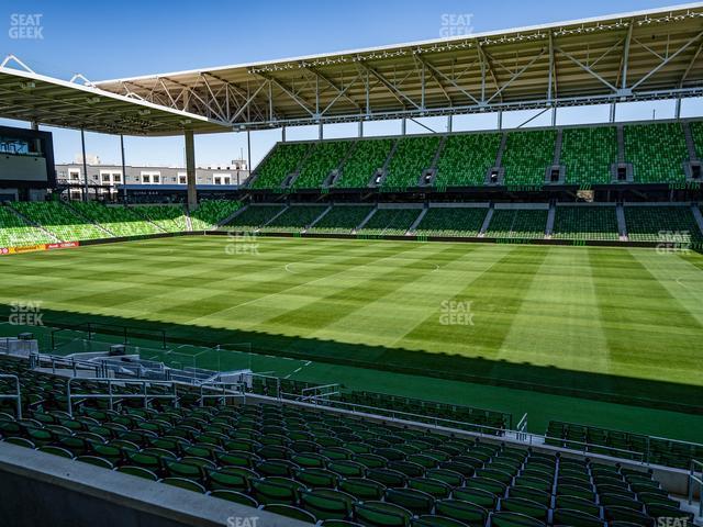 Seating view for Q2 Stadium Section Loge 111 B