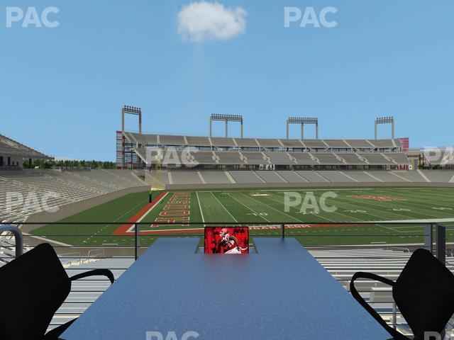 Seating view for TDECU Stadium Section Loge Box 23