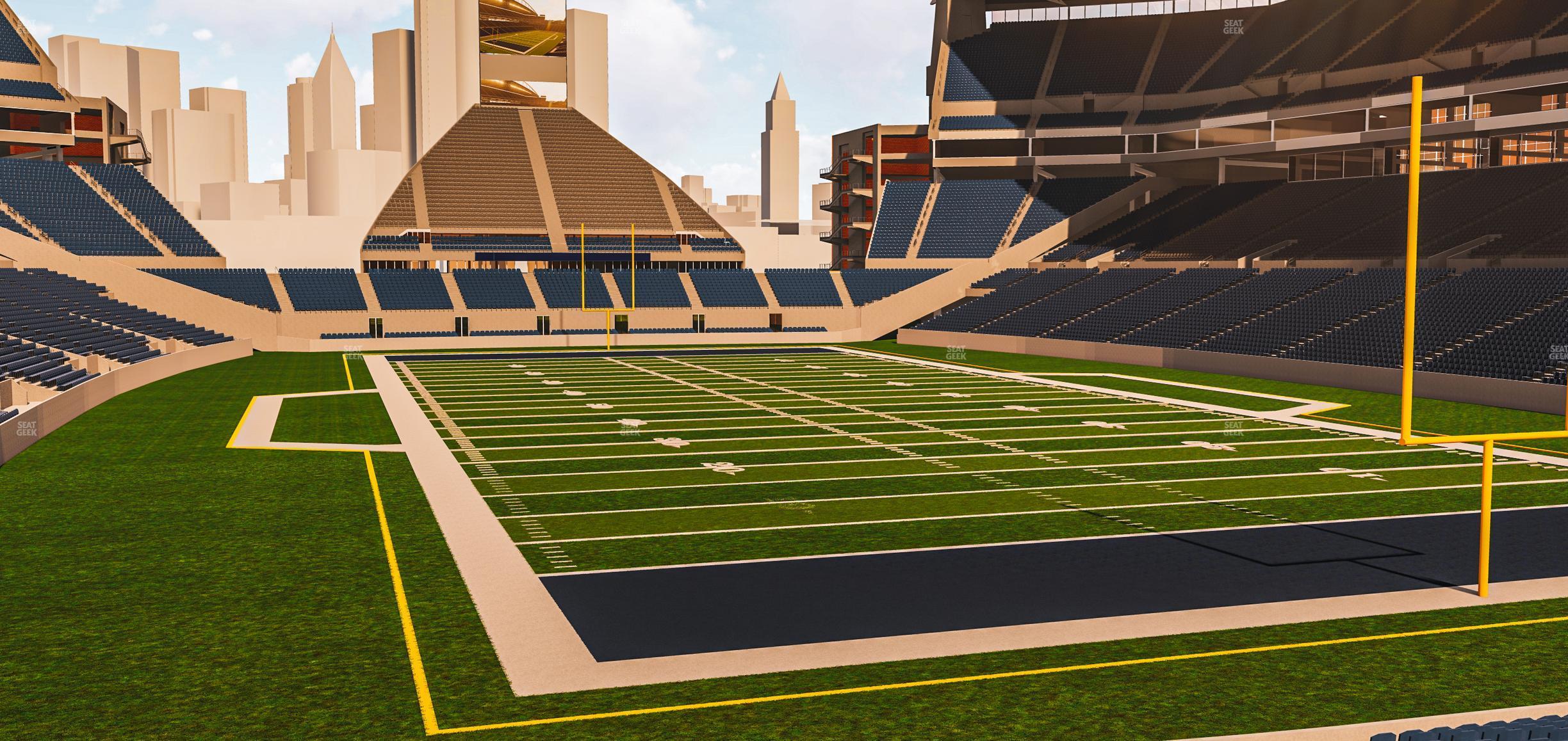 Seating view for Lumen Field Section 125