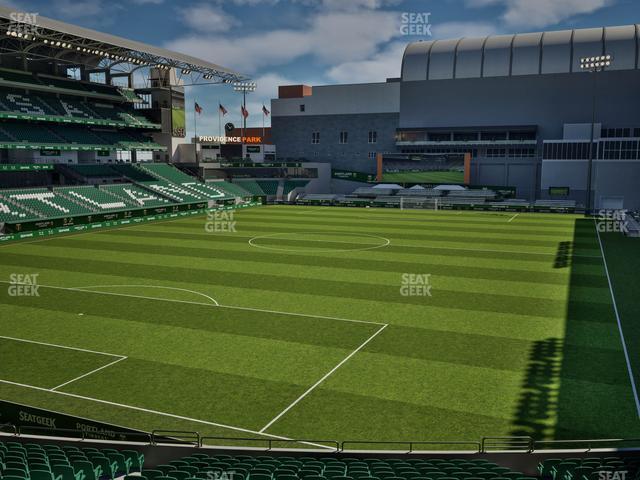 Seating view for Providence Park Section 110