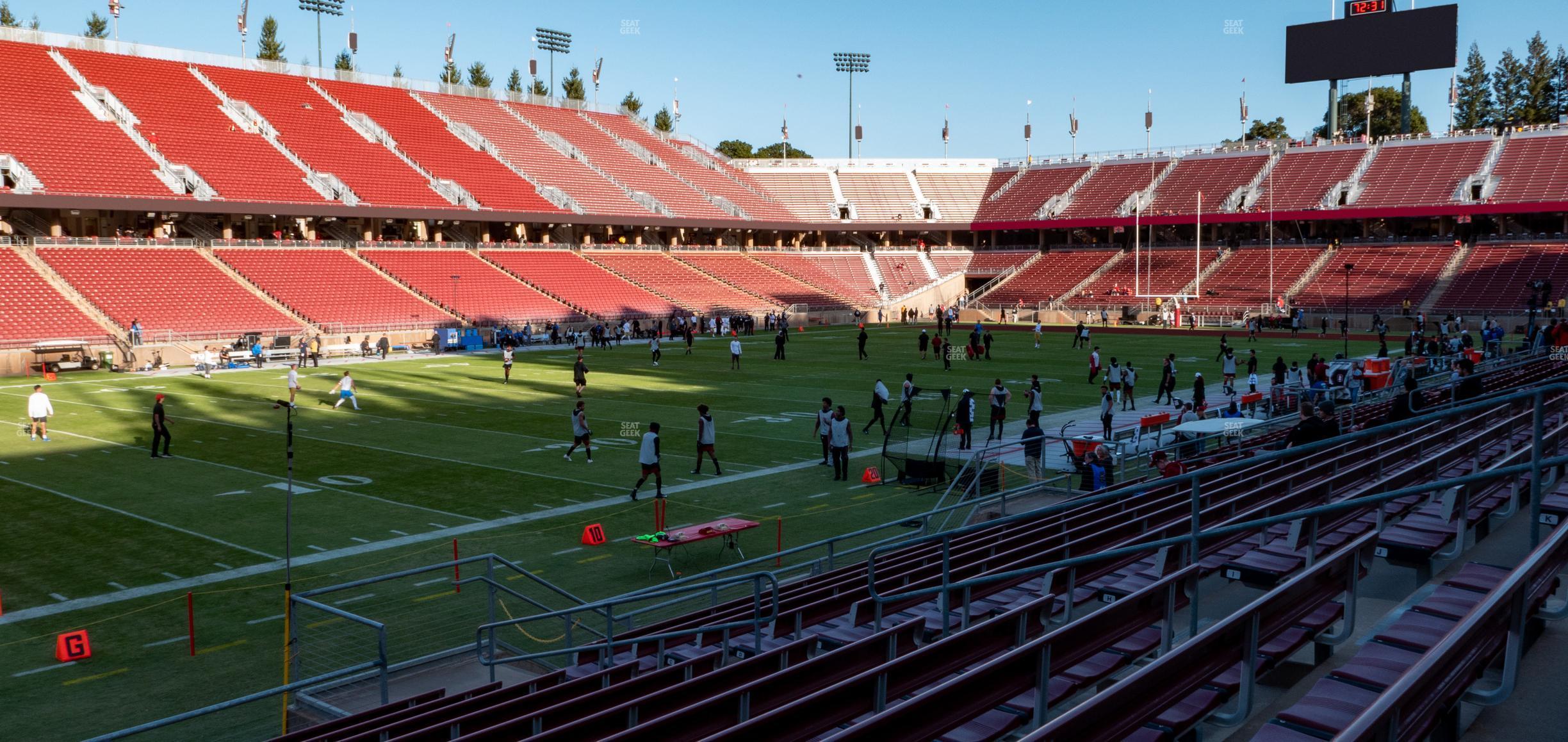 Seating view for Stanford Stadium Section 117