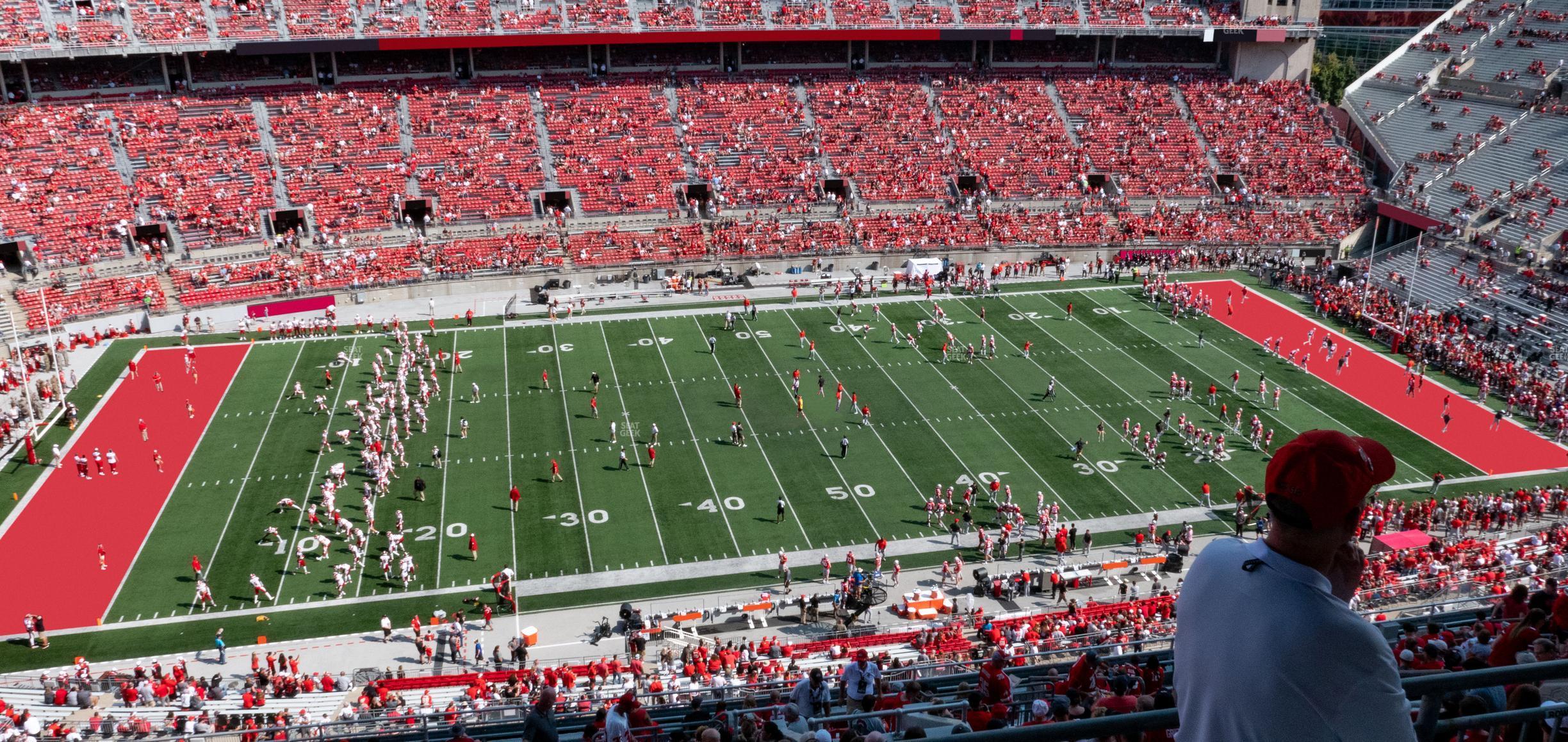 Seating view for Ohio Stadium Section 19 D