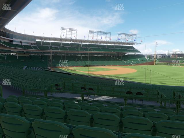 Seating view for Wrigley Field Section 230