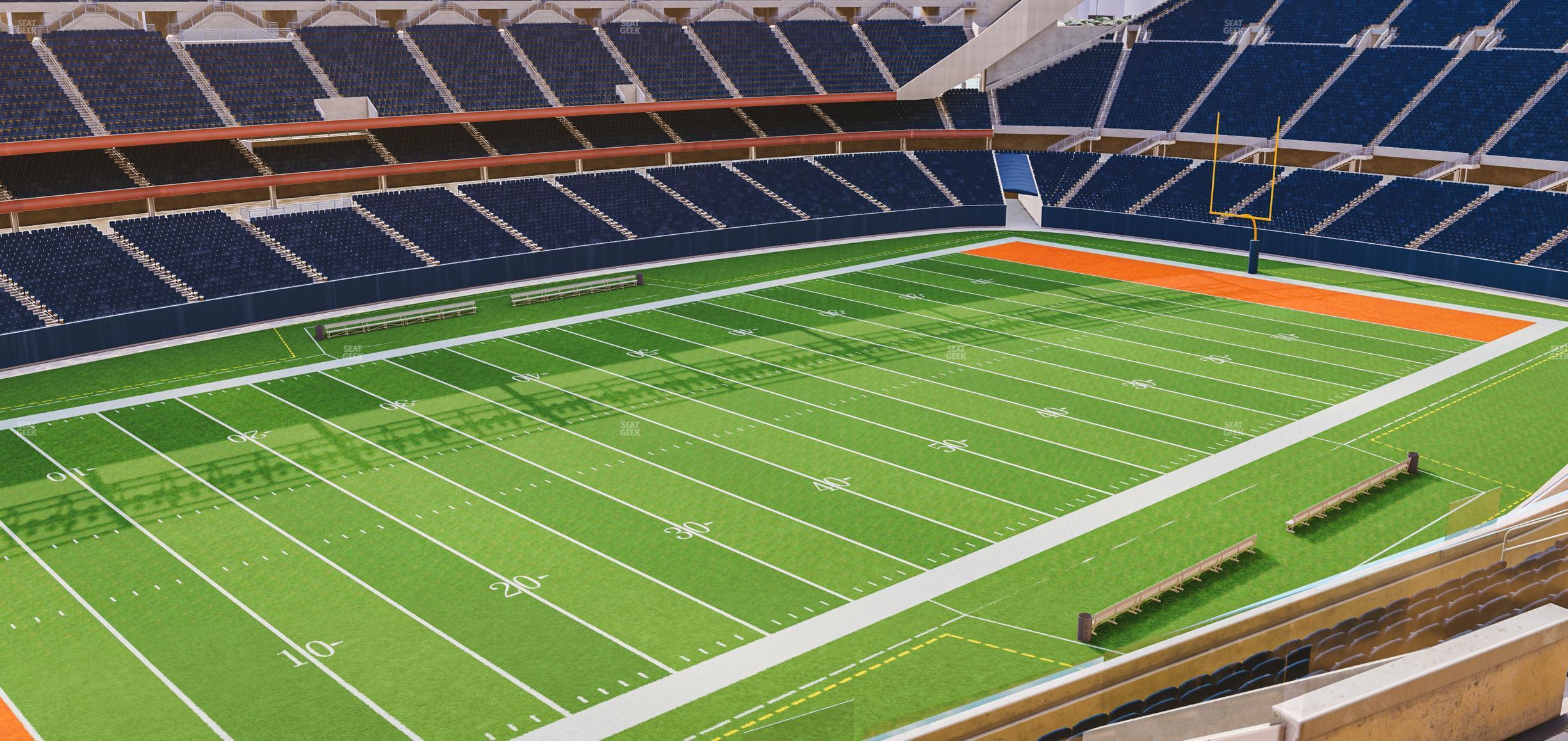 Seating view for Soldier Field Section 314 Club