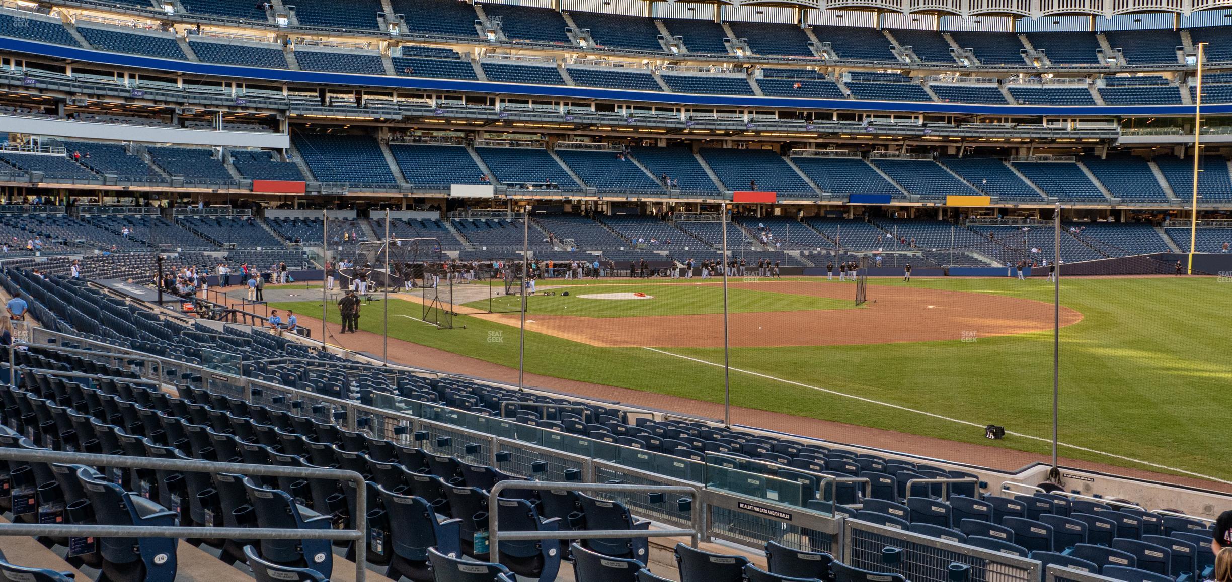 Seating view for Yankee Stadium Section Field Level 111