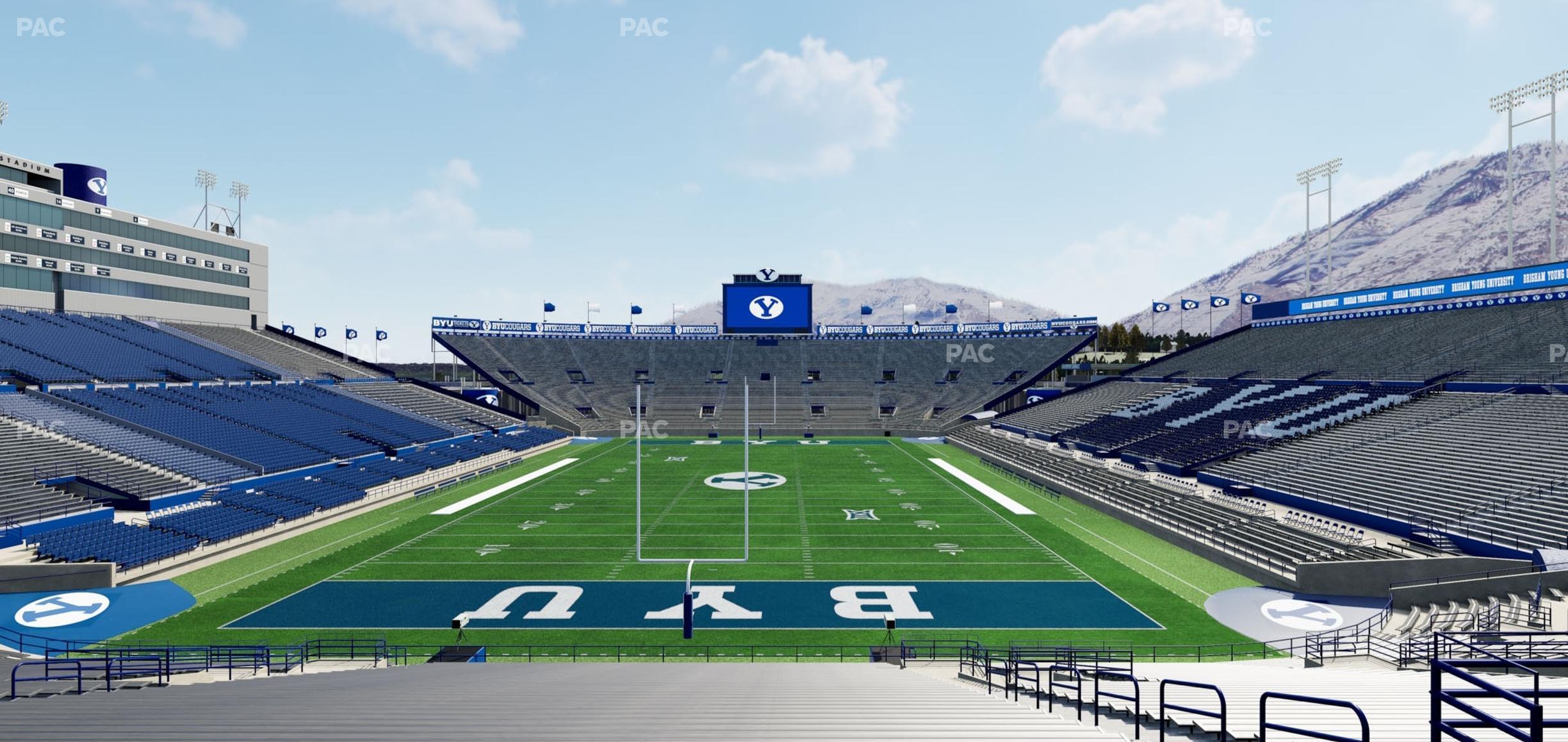 Seating view for LaVell Edwards Stadium Section 145