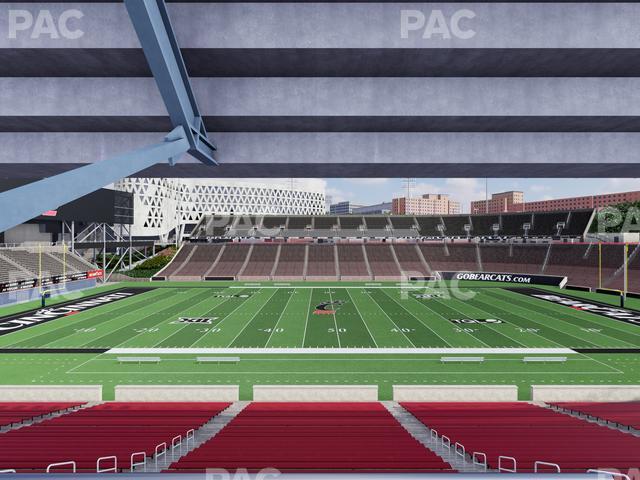 Seating view for Nippert Stadium Section 122