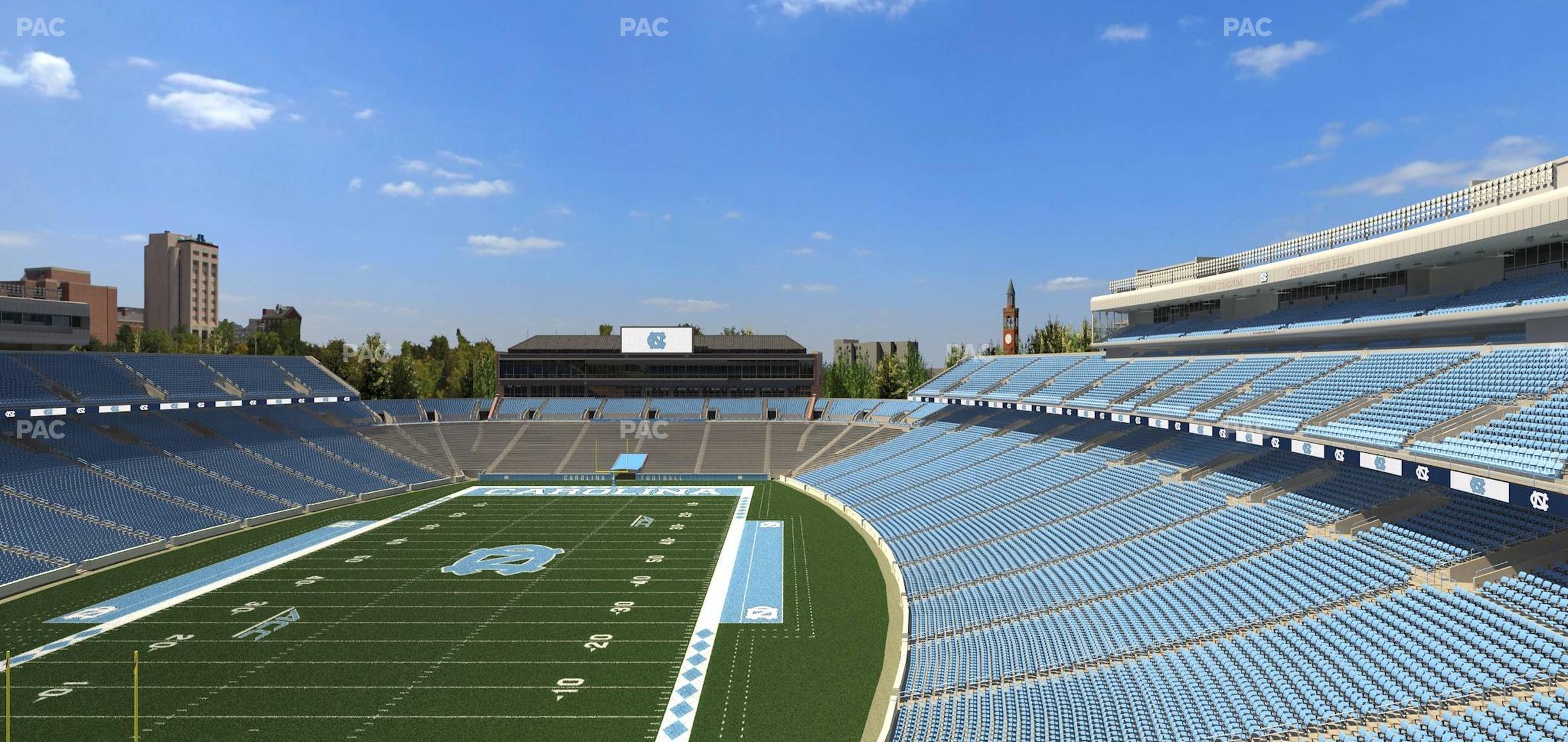 Seating view for Kenan Memorial Stadium Section Suite 19