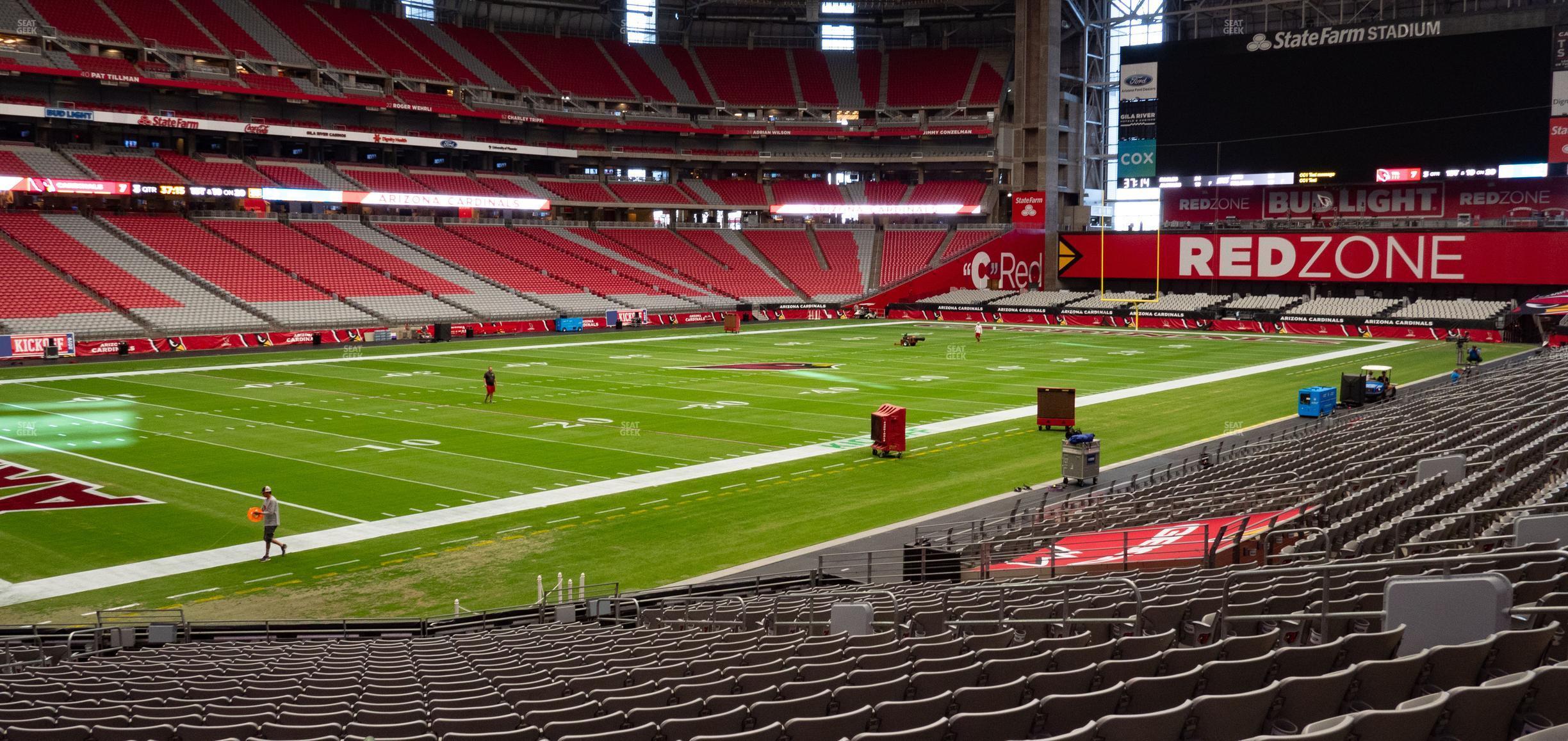 Seating view for State Farm Stadium Section 114