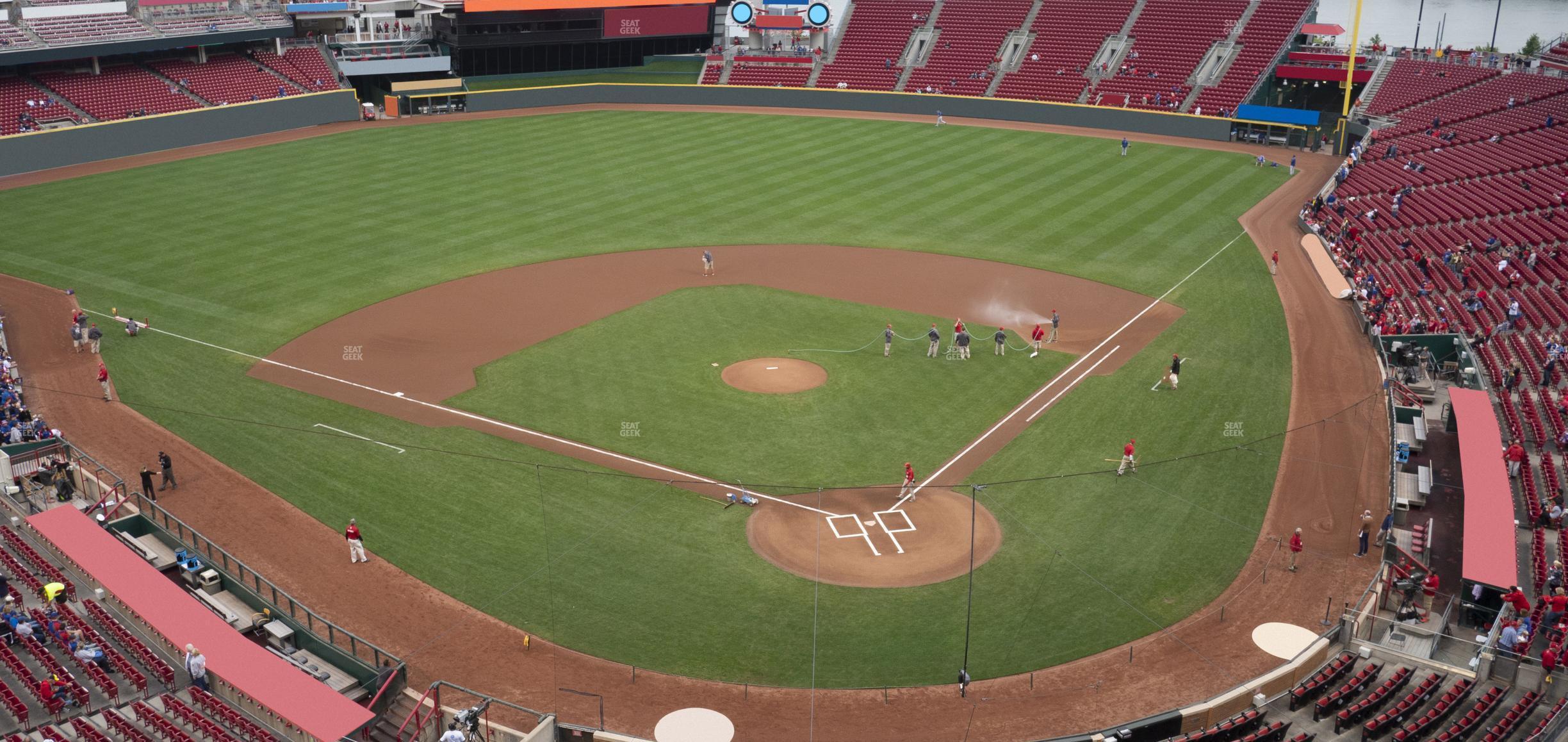 Seating view for Great American Ball Park Section 422