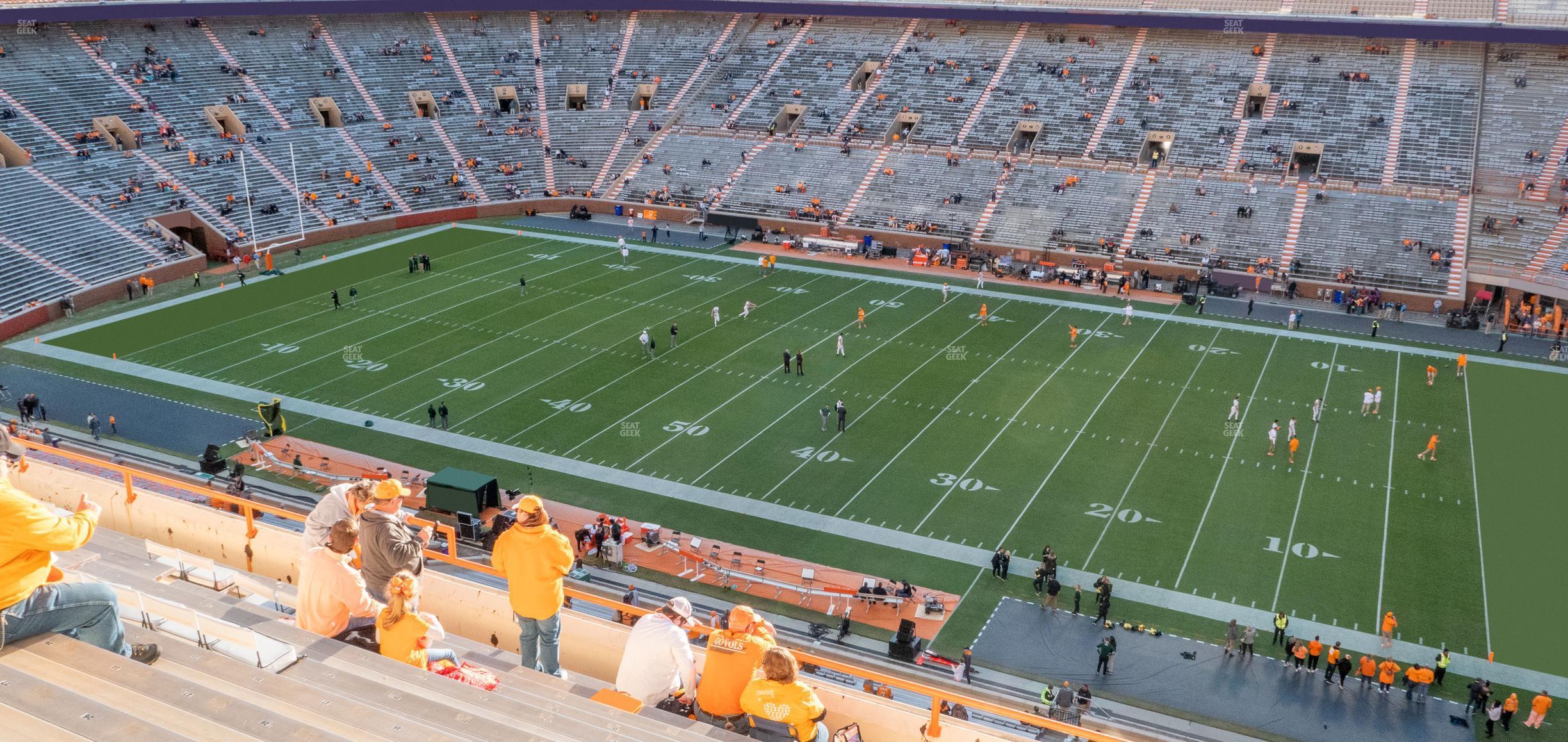 Seating view for Neyland Stadium Section Aa