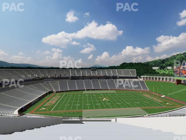 Seating view for Scott Stadium Section 508