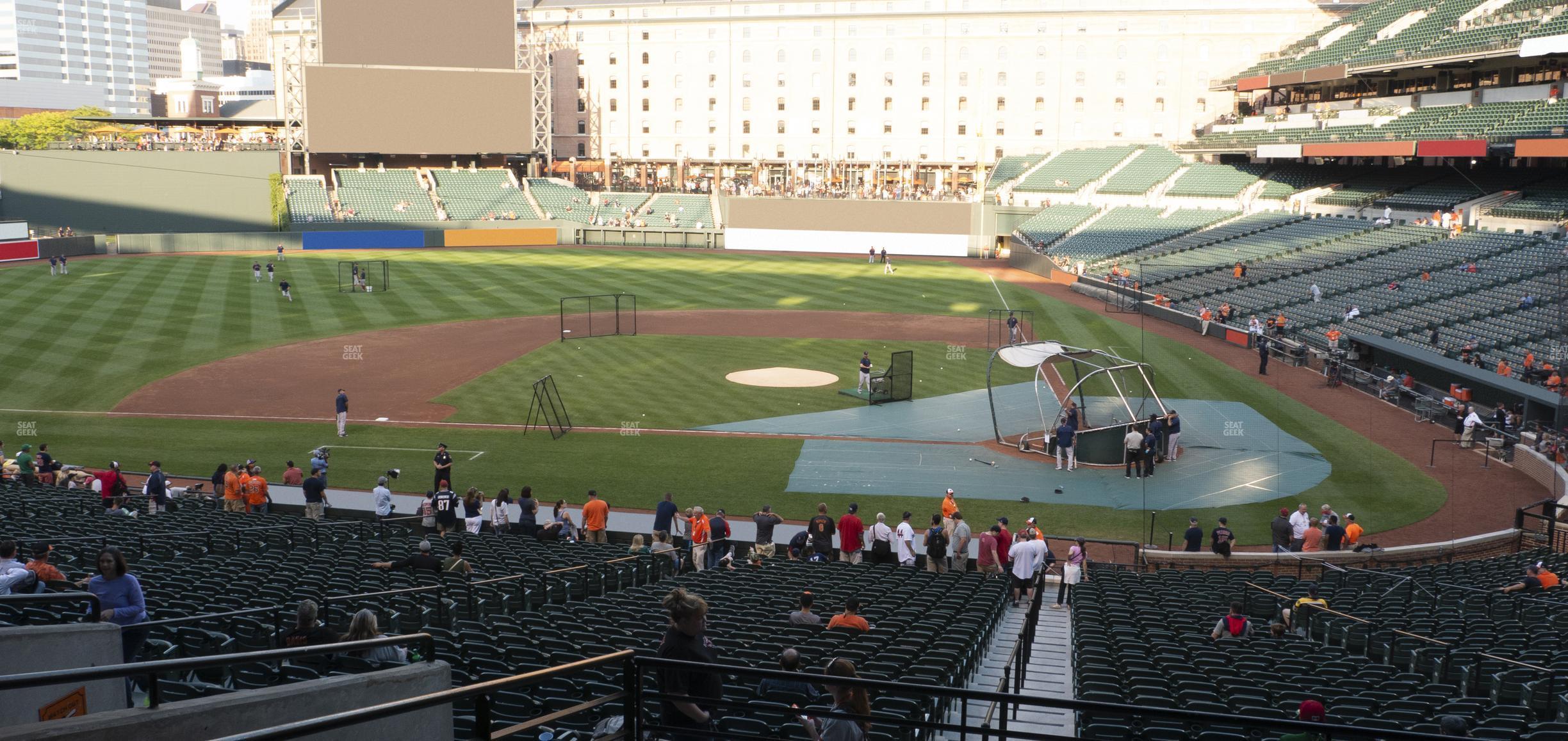 Seating view for Oriole Park at Camden Yards Section 47