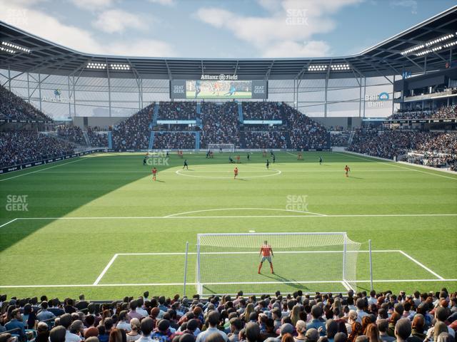 Seating view for Allianz Field Section 04