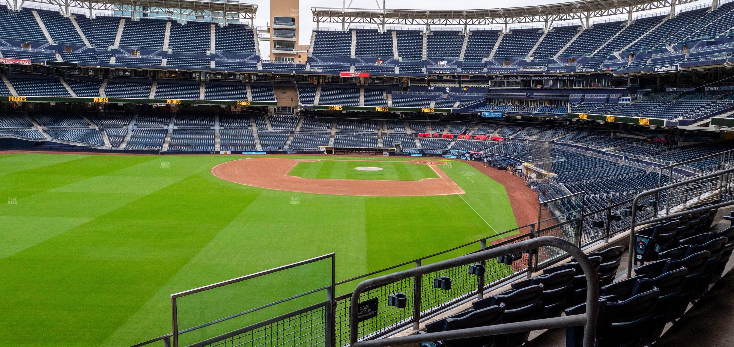 Seating view for Petco Park Section Western Metal Building Suite 4 E