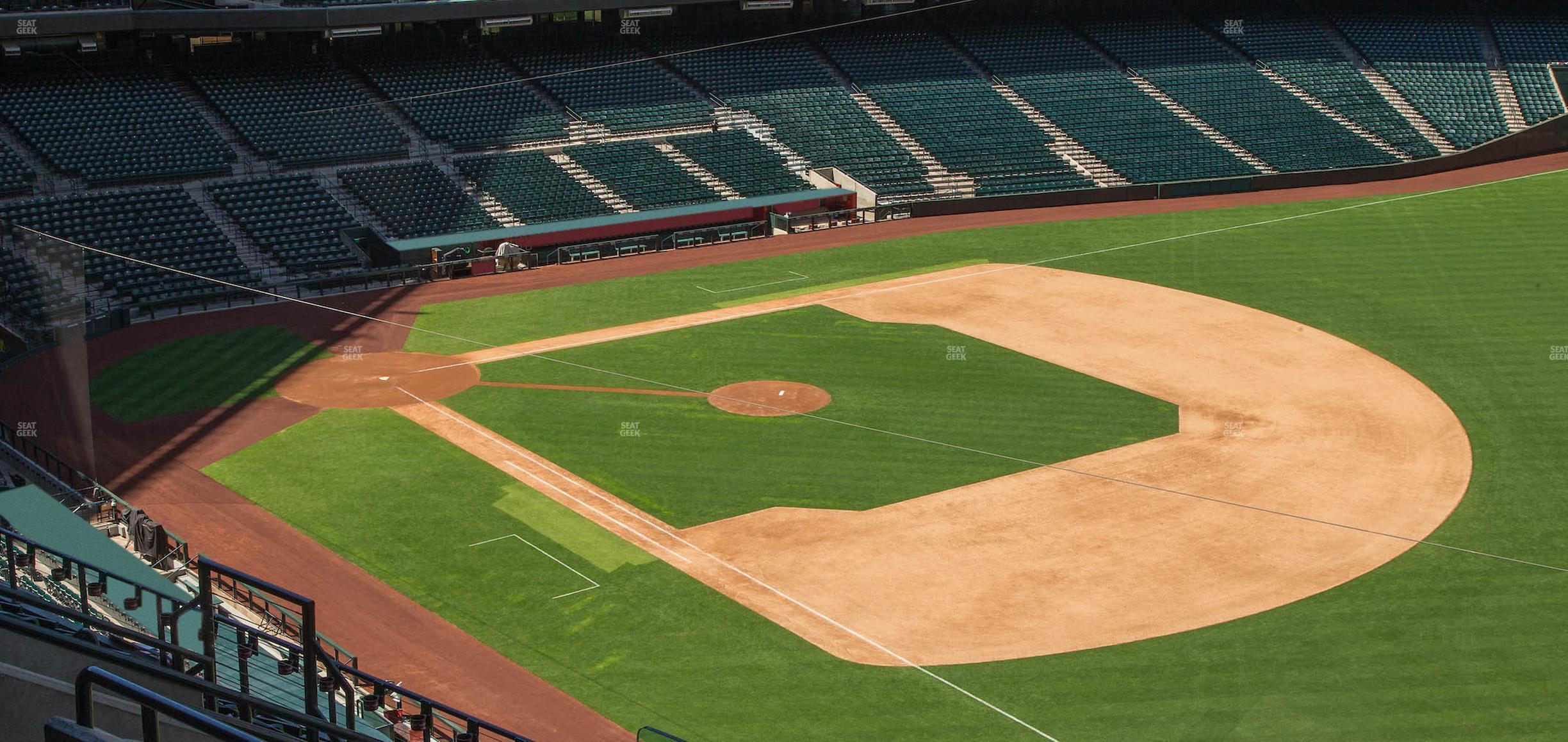 Seating view for Chase Field Section 304