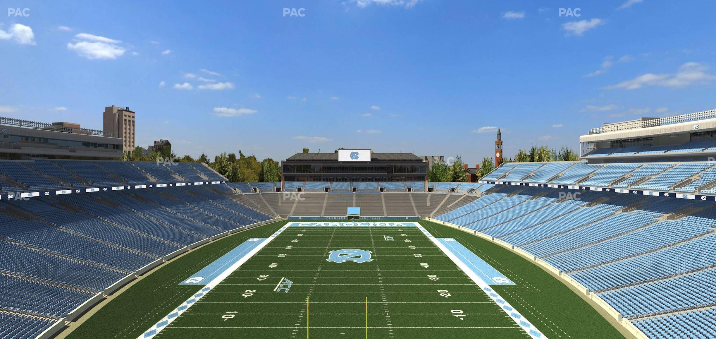 Seating view for Kenan Memorial Stadium Section Suite 11